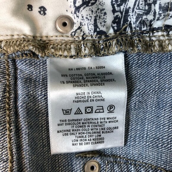 Anthropologie Pilcro & The Letterpress Slim Boyfriend Denim Shorts Size 25 - Picture 5 of 5